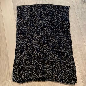Jcrew cheetah print scarf/wrap